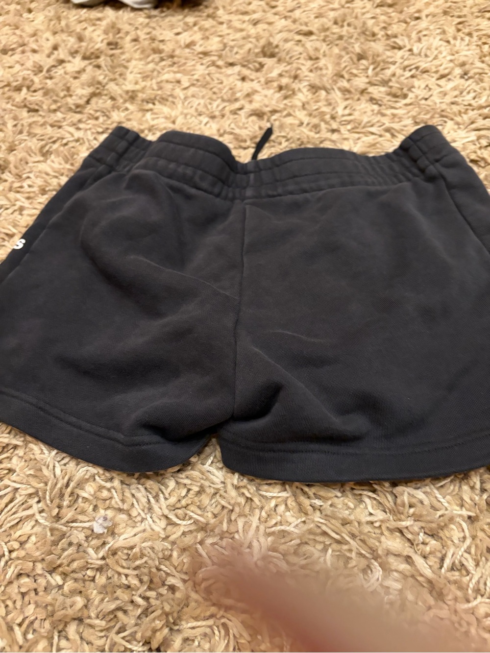 adidas Black Kids Athletic Shorts
